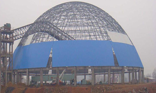 洛阳螺栓球网架加工的注意事项